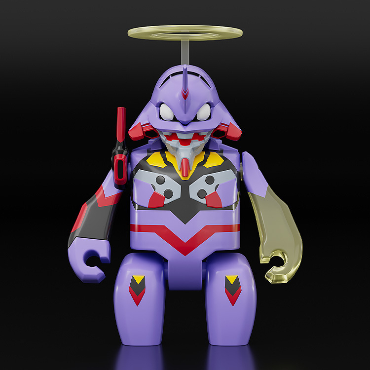 Good Smile Company GSC BRICKROID Rebuild of Evangelion Evangelion Test Type 01 Awakening Ver Posable Figure