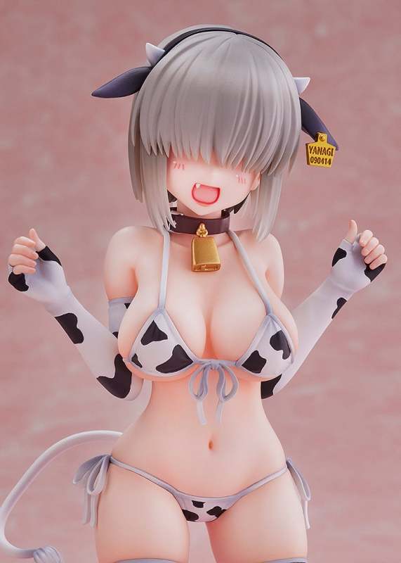 WAVE Uzaki-chan wa Asobitai! 2nd Season Yanagi Uzaki Cow Bikini 1/7 Scale Figure