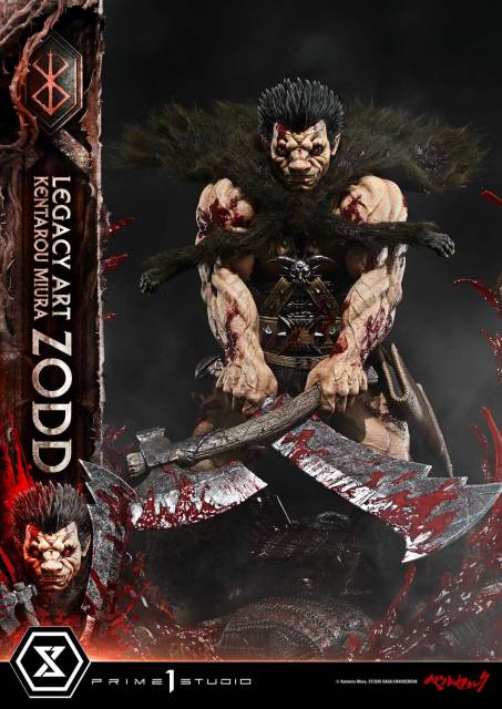 Prime 1 Studio Legacy Art Kentarou Miura Berserk Zodd 1/4 Scale Statue LABR-07  LABR-07DX LABR-07DXS