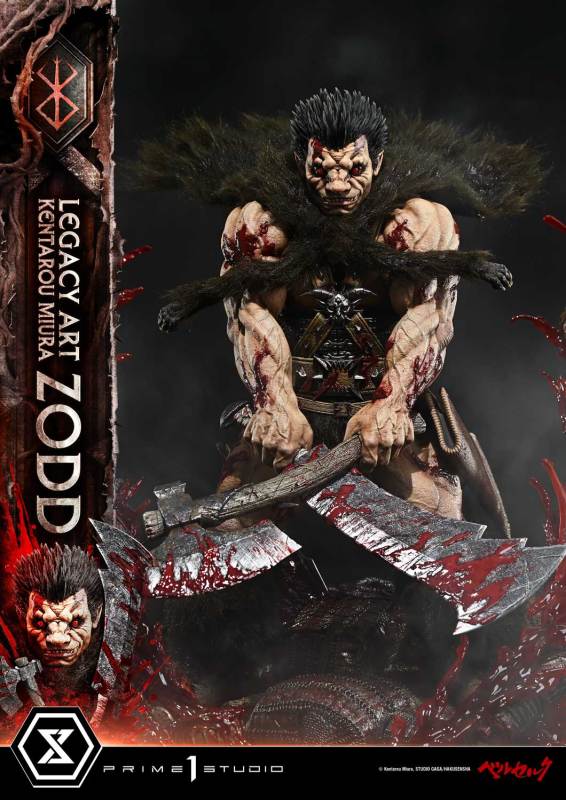 Prime 1 Studio Legacy Art Kentarou Miura Berserk Zodd 1/4 Scale Statue LABR-07  LABR-07DX LABR-07DXS