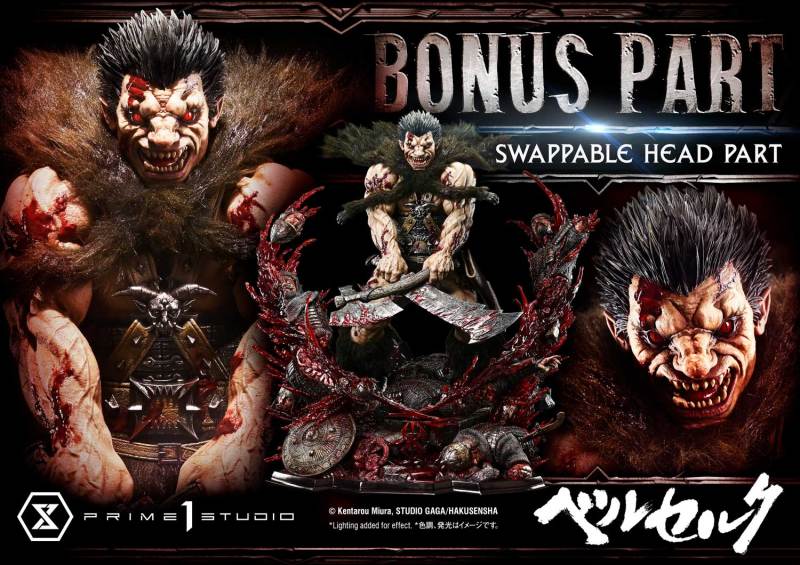 Prime 1 Studio Legacy Art Kentarou Miura Berserk Zodd 1/4 Scale Statue LABR-07  LABR-07DX LABR-07DXS