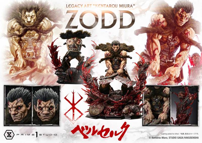 Prime 1 Studio Legacy Art Kentarou Miura Berserk Zodd 1/4 Scale Statue LABR-07  LABR-07DX LABR-07DXS