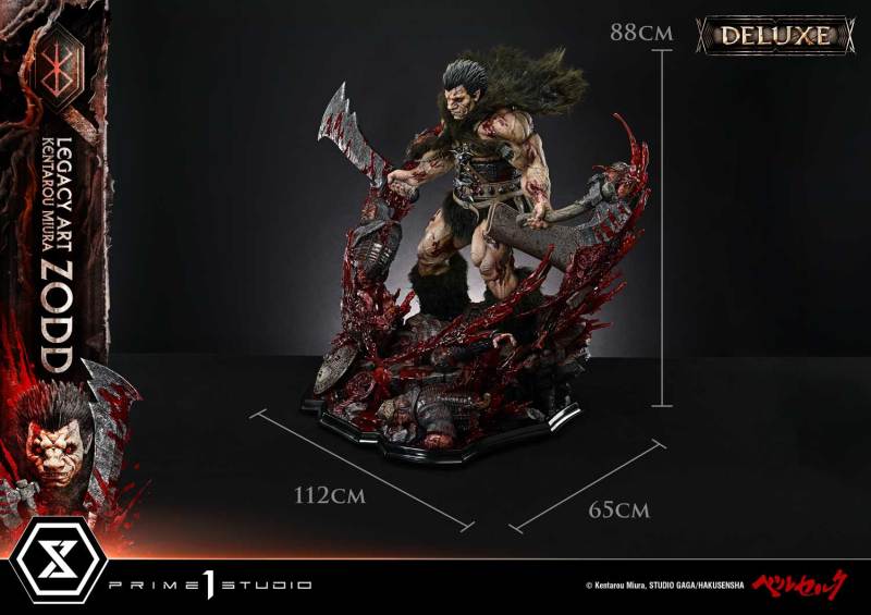 Prime 1 Studio Legacy Art Kentarou Miura Berserk Zodd 1/4 Scale Statue LABR-07  LABR-07DX LABR-07DXS