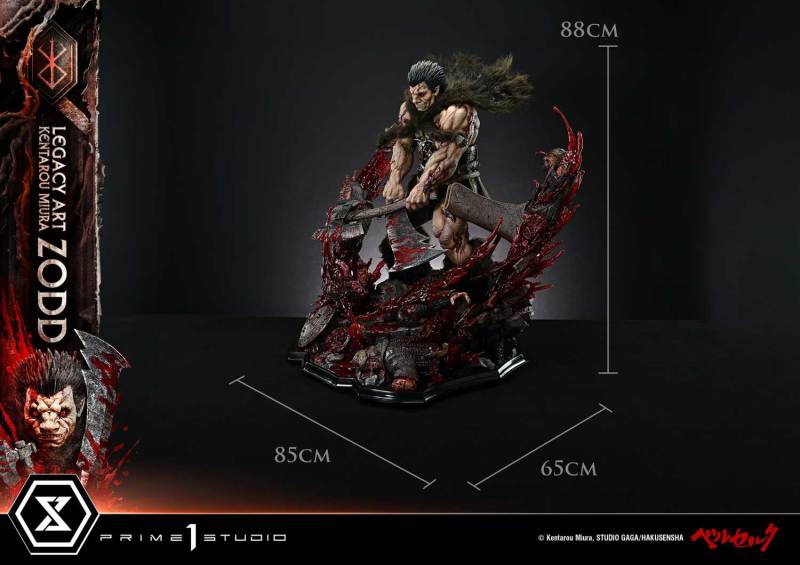 Prime 1 Studio Legacy Art Kentarou Miura Berserk Zodd 1/4 Scale Statue LABR-07  LABR-07DX LABR-07DXS