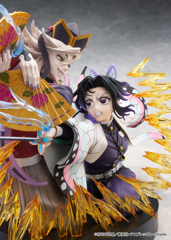 Claynel Demon Slayer Kimetsu no Yaiba Shinobu Kocho x Doma Scale Figure