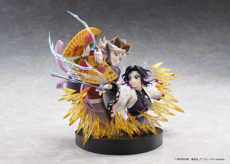 Claynel Demon Slayer Kimetsu no Yaiba Shinobu Kocho x Doma Scale Figure