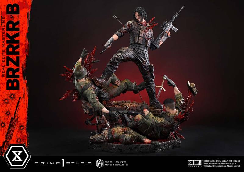 Prime 1 Studio Real Elite Masterline BRZRKR B 1/4 Scale Statue REMBZK-01 REMBZK-01DX REMBZK-01DXS