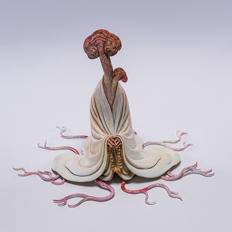 Manas SUM sheep Phantom Play Flesh Ganoderma Art Statue