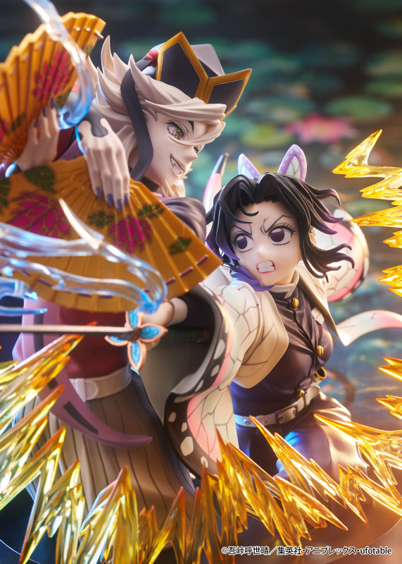 Claynel Demon Slayer Kimetsu no Yaiba Shinobu Kocho x Doma Scale Figure