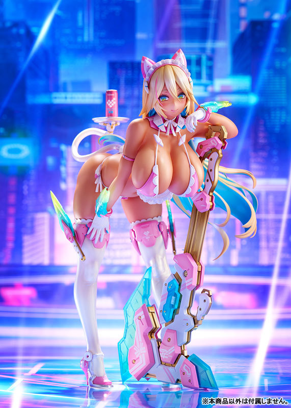 ques Q Meido-Busou Ax Prototype Arms and Equipment Sweet Gyaru Camouflage Ver. 1/7 Scale Figure