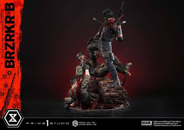 Prime 1 Studio Real Elite Masterline BRZRKR B 1/4 Scale Statue REMBZK-01 REMBZK-01DX REMBZK-01DXS