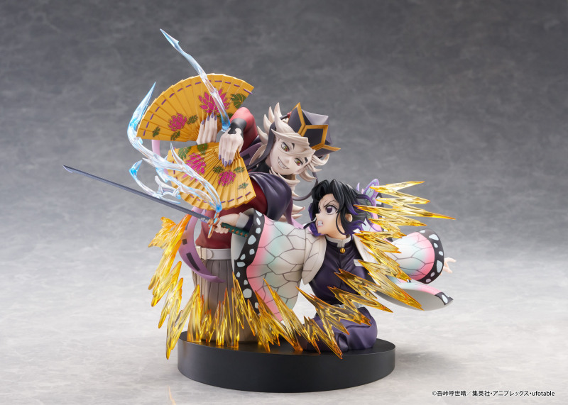 Claynel Demon Slayer Kimetsu no Yaiba Shinobu Kocho x Doma Scale Figure