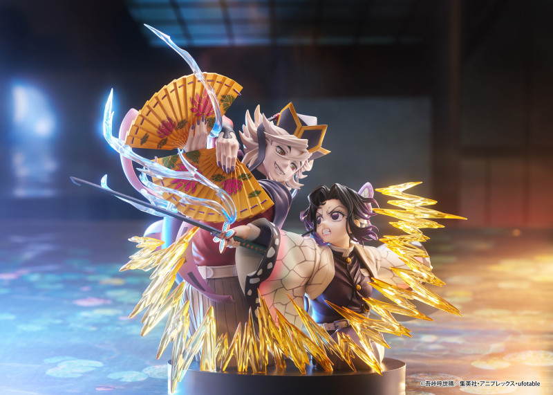 Claynel Demon Slayer Kimetsu no Yaiba Shinobu Kocho x Doma Scale Figure