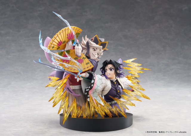 Claynel Demon Slayer Kimetsu no Yaiba Shinobu Kocho x Doma Scale Figure