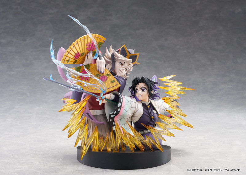 Claynel Demon Slayer Kimetsu no Yaiba Shinobu Kocho x Doma Scale Figure