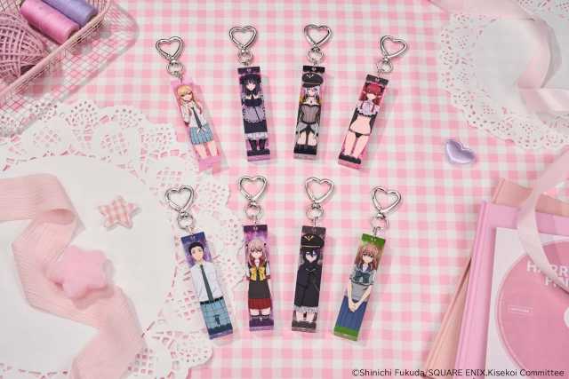 GoodSmile Moment TV Anime My Dress-Up Darling Collectible Acrylic Keychain 8Pack BOX
