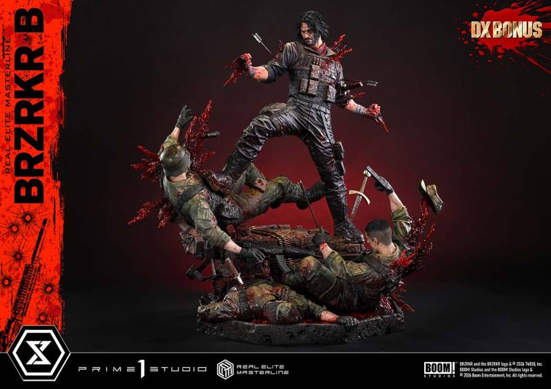 Prime 1 Studio Real Elite Masterline BRZRKR B 1/4 Scale Statue REMBZK-01 REMBZK-01DX REMBZK-01DXS