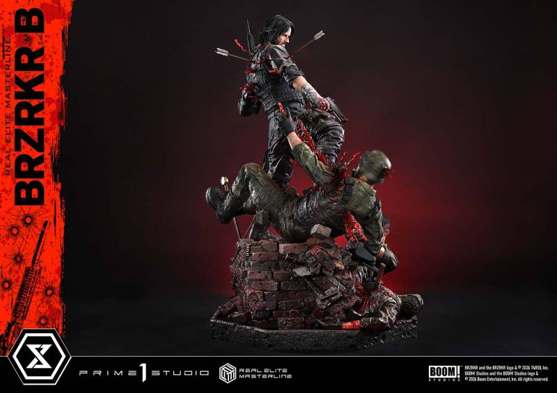 Prime 1 Studio Real Elite Masterline BRZRKR B 1/4 Scale Statue REMBZK-01 REMBZK-01DX REMBZK-01DXS