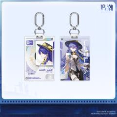 KURO GAMES Wuthering Waves Entry Permit Series ID Card Keychain Lucilla