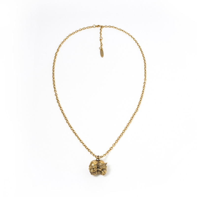 Game Science Black Myth Wukong Crouching Tiger Temple Mechanical Base Earring x Necklace 2-in-1 Set