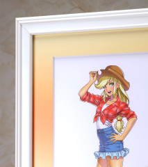 Kotobukiya Chara Fine Graph MY LITTLE PONY BISHOUJO Framed Art