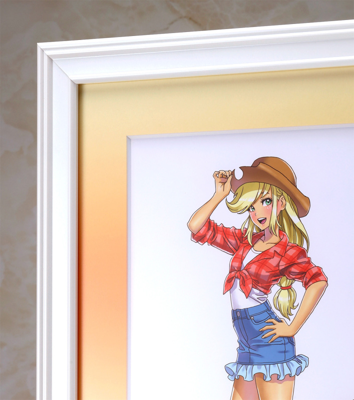 Kotobukiya Chara Fine Graph MY LITTLE PONY BISHOUJO Framed Art