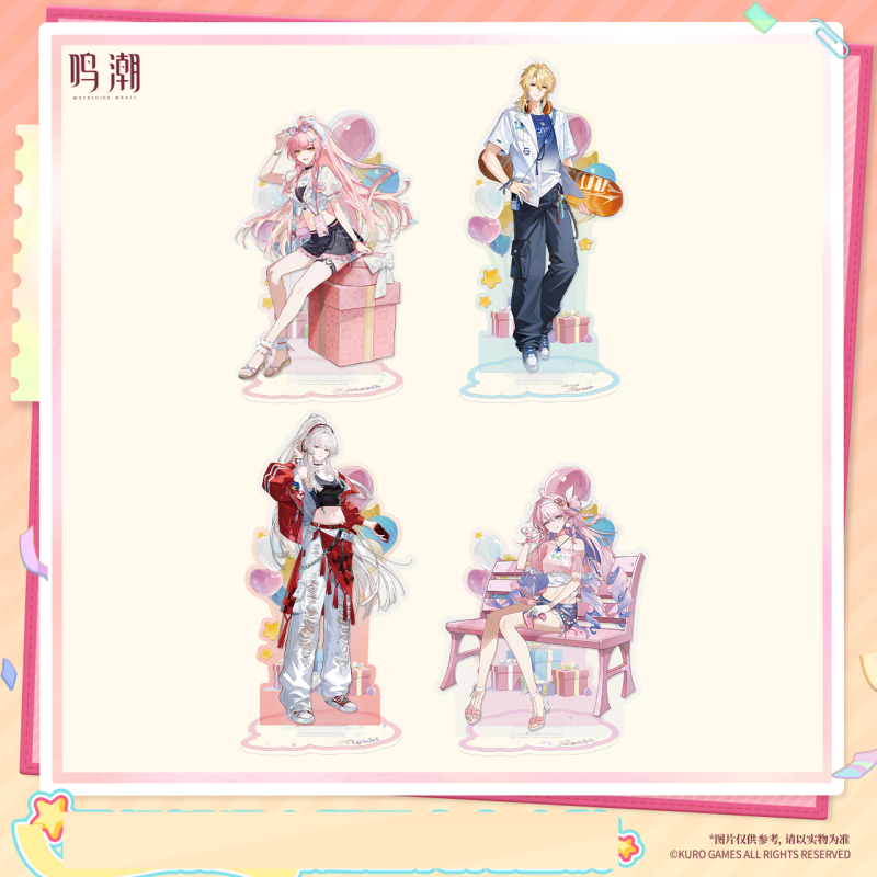 KURO GAMES Wuthering Waves Pastel Wishes Themed Acrylic Standee