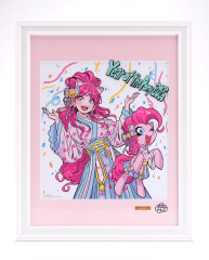 Kotobukiya Chara Fine Graph MY LITTLE PONY BISHOUJO Framed Art