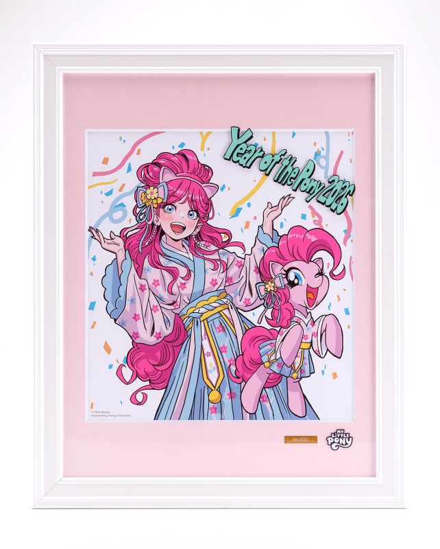 Kotobukiya Chara Fine Graph MY LITTLE PONY BISHOUJO Framed Art