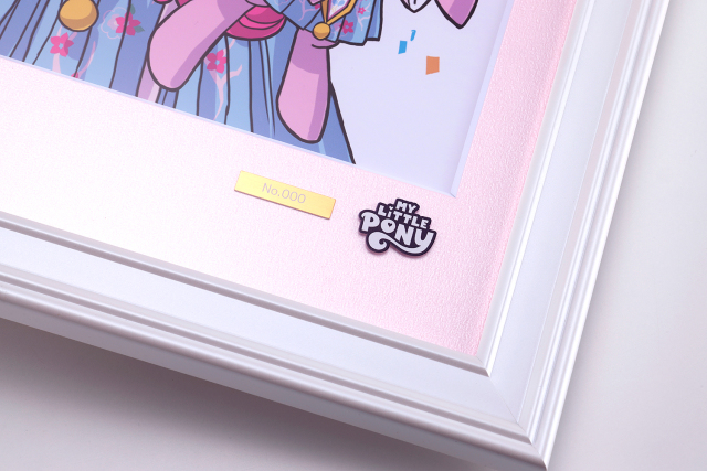 Kotobukiya Chara Fine Graph MY LITTLE PONY BISHOUJO Framed Art