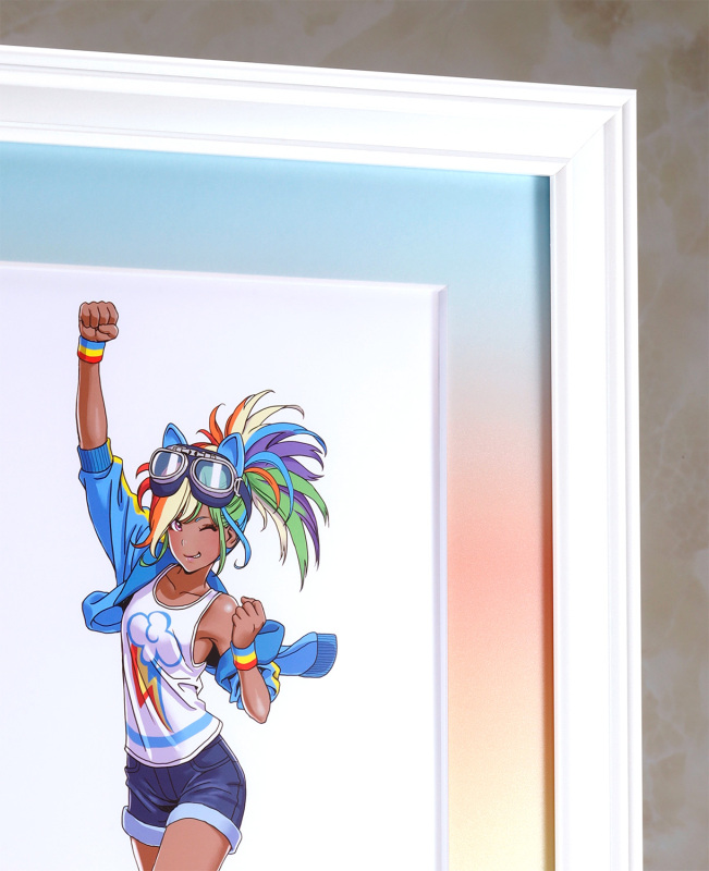 Kotobukiya Chara Fine Graph MY LITTLE PONY BISHOUJO Framed Art