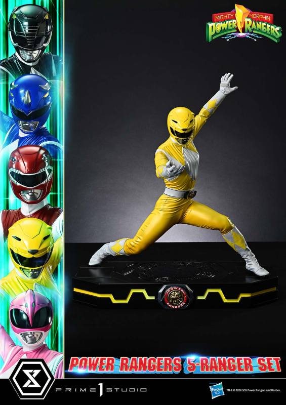 Prime 1 Studio Premium Masterline Mighty Morphin Power Rangers 5-Ranger Set PMPWR-01DX PMPWR-01DXS