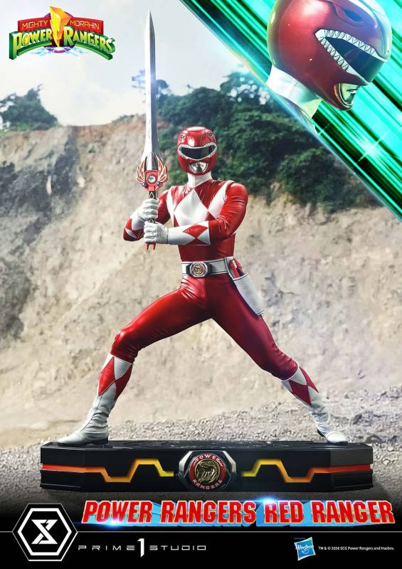 Prime 1 Studio Premium Masterline Mighty Morphin Power Rangers Red Ranger PMPWR-02