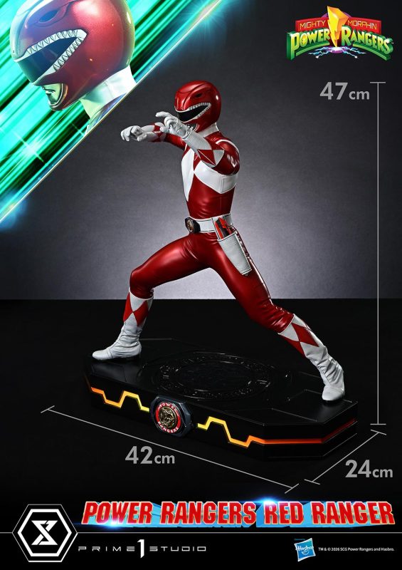 Prime 1 Studio Premium Masterline Mighty Morphin Power Rangers Red Ranger PMPWR-02