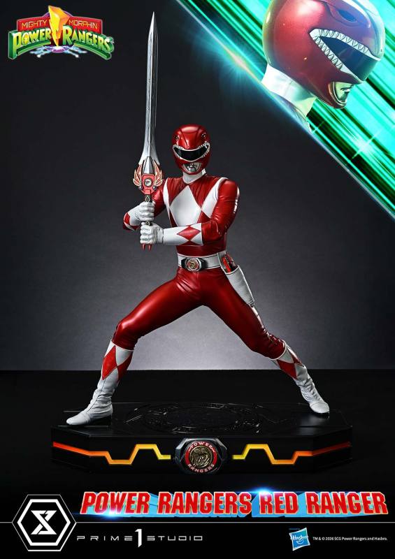 Prime 1 Studio Premium Masterline Mighty Morphin Power Rangers Red Ranger PMPWR-02