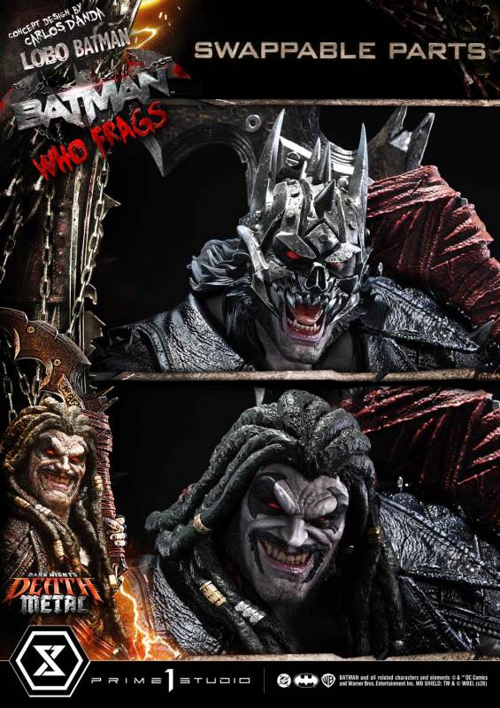 Prime 1 Studio Museum Masterline Dark Nights Death Metal Lobo Batman MMDCMT-16 MMDCMT-16DX MMDCMT-16DXS