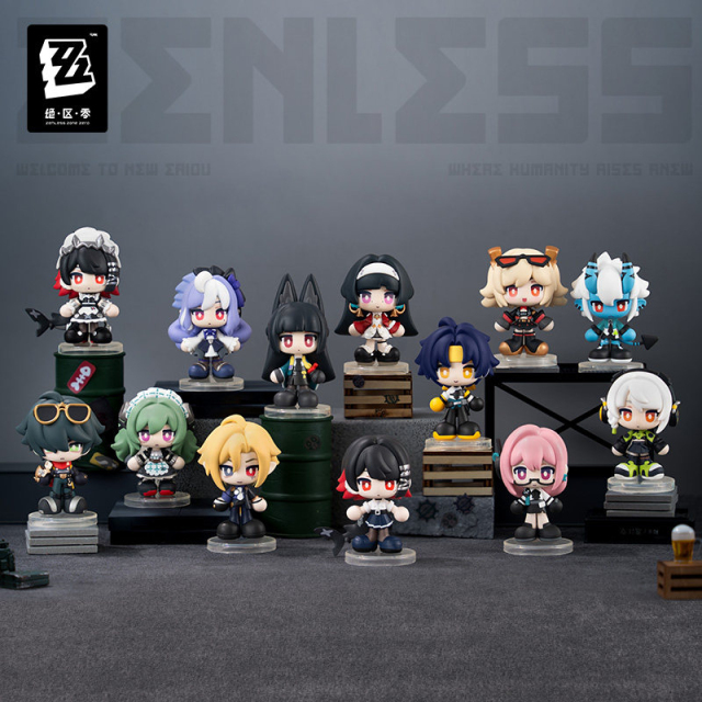 miHoYo Zenless Zone Zero TinyAgents Q Version Figure Blind Box Set of 12