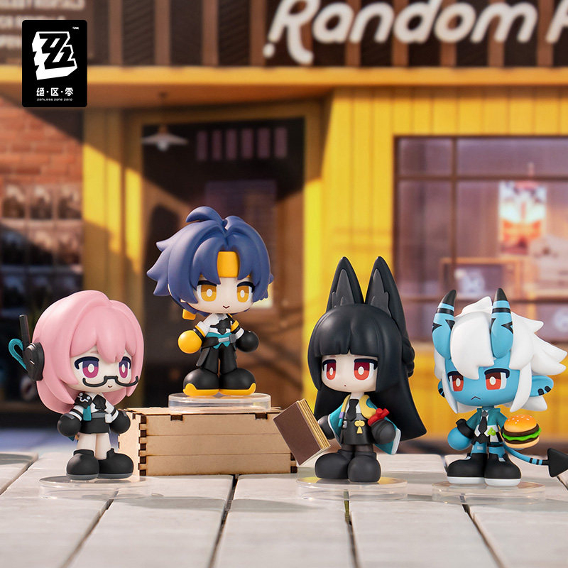 miHoYo Zenless Zone Zero TinyAgents Q Version Figure Blind Box Set of 12