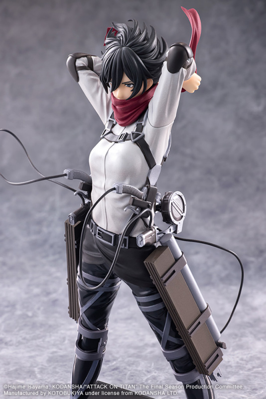 Kotobukiya OSHI WORKS Attack on Titan Mikasa Ackerman The Final Season ver. Non Scale Figure