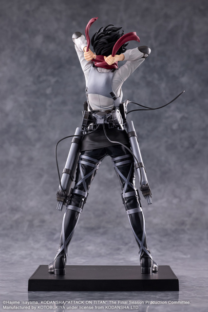 Kotobukiya OSHI WORKS Attack on Titan Mikasa Ackerman The Final Season ver. Non Scale Figure