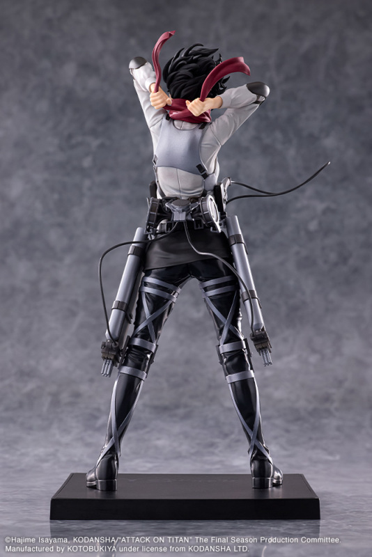 Kotobukiya OSHI WORKS Attack on Titan Mikasa Ackerman The Final Season ver. Non Scale Figure