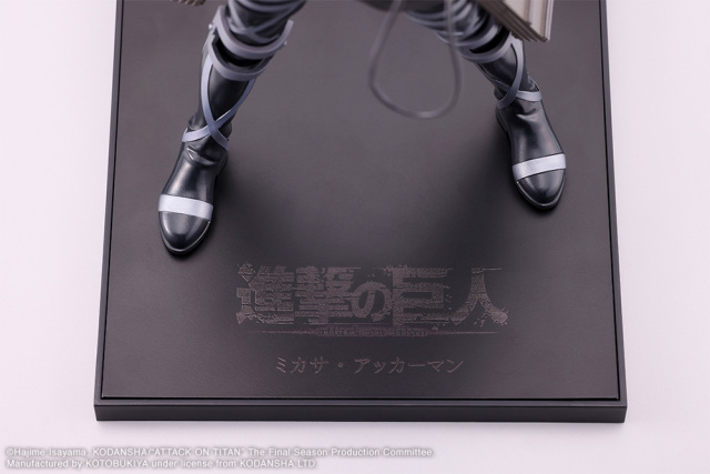Kotobukiya OSHI WORKS Attack on Titan Mikasa Ackerman The Final Season ver. Non Scale Figure