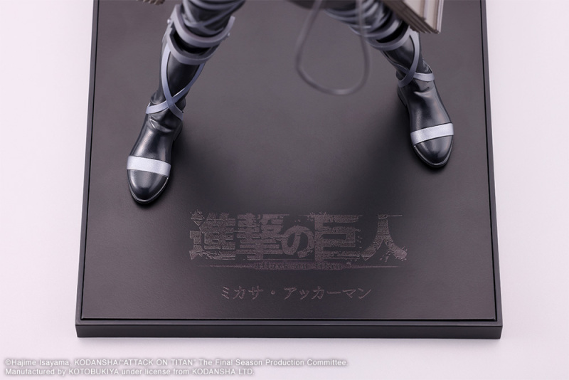 Kotobukiya OSHI WORKS Attack on Titan Mikasa Ackerman The Final Season ver. Non Scale Figure