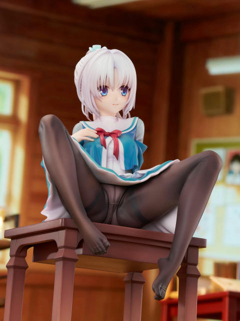 Luminous Box Senren Banka Yoshino Asatake Animal Ears School Uniform Ver. 1/7 Scale Figure