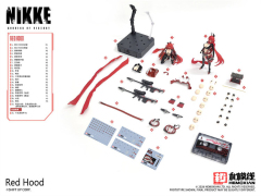 He Mo Xian Goddess of Victory NIKKE Red Hood 1/12 Scale Plastic Model Kit (Bonus)