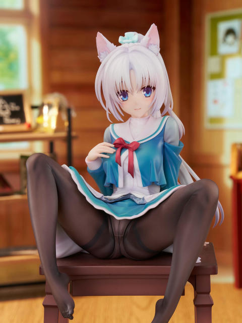Luminous Box Senren Banka Yoshino Asatake Animal Ears School Uniform Ver. 1/7 Scale Figure