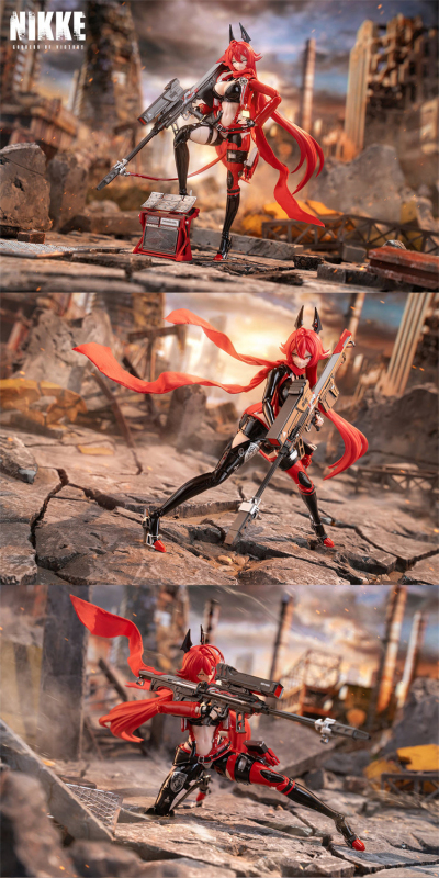 He Mo Xian Goddess of Victory NIKKE Red Hood 1/12 Scale Plastic Model Kit (Bonus)