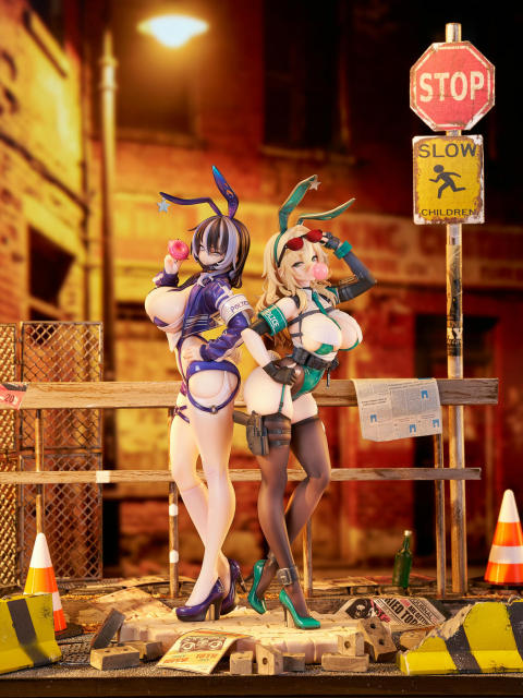 Luminous Box CheLA77 Original Illustration Bunny Cops02 1/6 Scale Figure