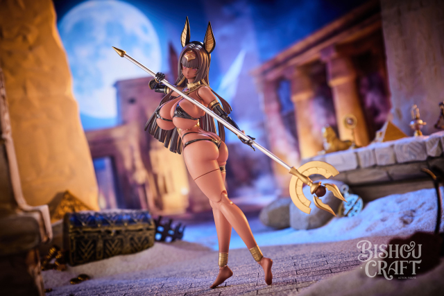 BISHOUCRAFT Isekai Emaki Egyptian Goddess 1/12 Action Figure + Accessory Pack