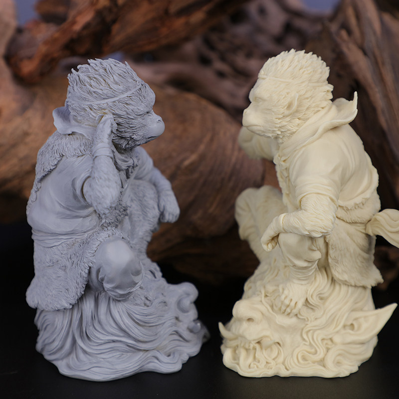 (In Stock) Manas SUM Wukong Exorcising Demons Journey to the West Wukong Original Art Statue GK Kit